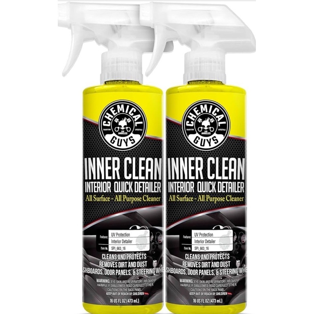 (Pack Of 2) 16 oz Chemical Guys InnerClean Interior Quick Detailer